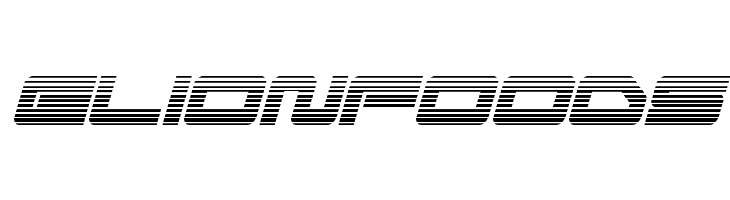 Ranger Force Gradient Italic  Free Fonts Download