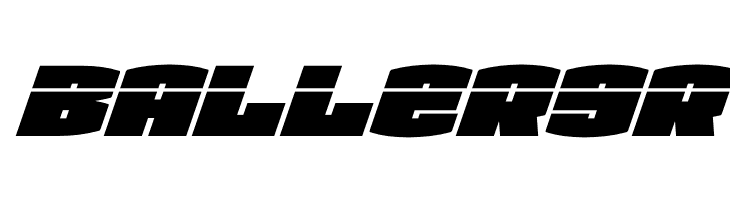 Team Galaxy Laser Super-Italic  Free Fonts Download