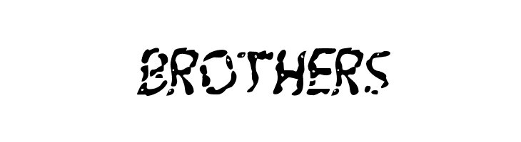 Blood Drenched Wavy Italic  Free Fonts Download