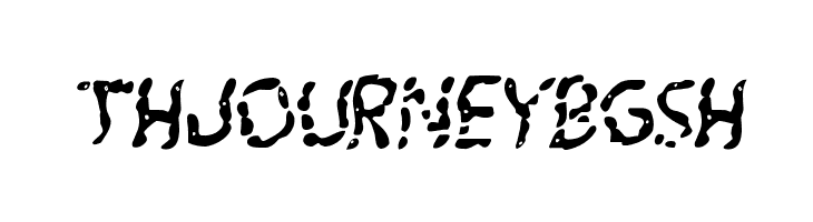 Blood Drenched Wavy Italic  Free Fonts Download