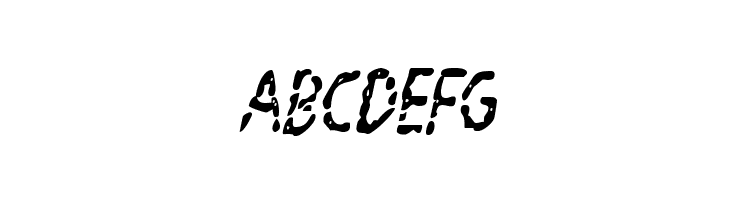 Blood Drenched Condensed Ital  Free Fonts Download