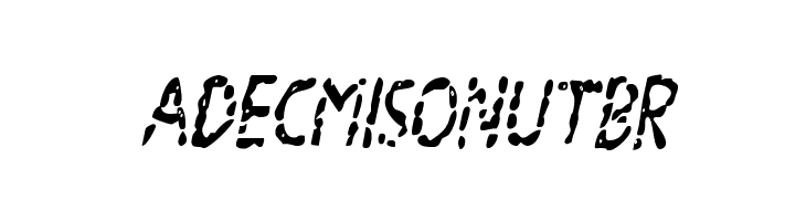 Blood Drenched Condensed Ital  Free Fonts Download