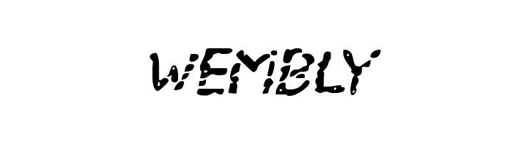 Blood Drenched Expanded Italic  Free Fonts Download