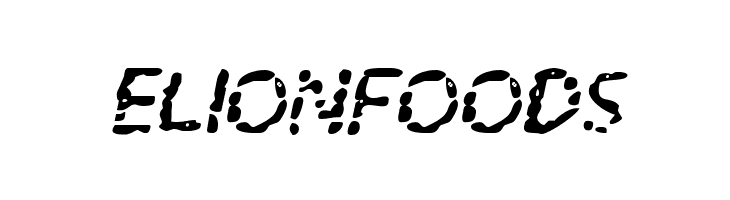 Blood Drenched Expanded Italic  Free Fonts Download