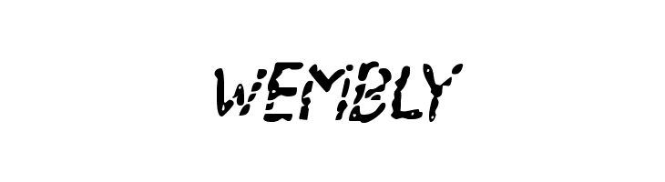 Blood Drenched Italic  Free Fonts Download