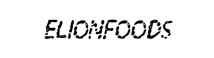 Blood Drenched Italic  Free Fonts Download
