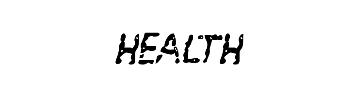 Blood Drenched Italic  Free Fonts Download