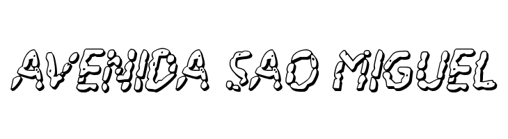 Blood Drenched 3D Italic  Free Fonts Download