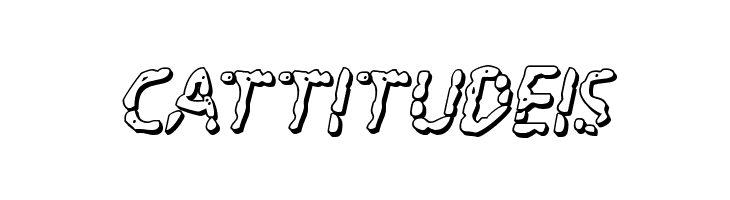 Blood Drenched 3D Italic  Free Fonts Download