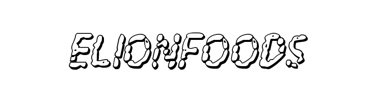 Blood Drenched 3D Italic  Free Fonts Download