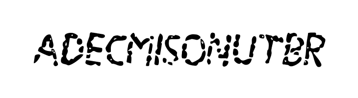 Blood Drenched Rotated 2  Free Fonts Download