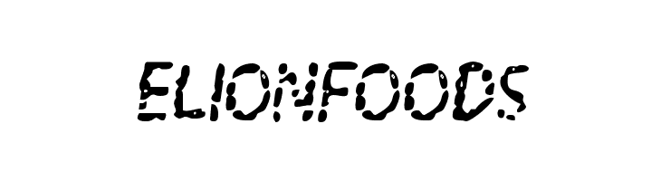 Blood Drenched Semi-Italic  Free Fonts Download