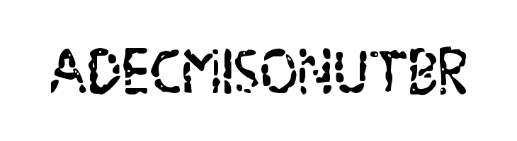 Blood Drenched Staggered  Free Fonts Download