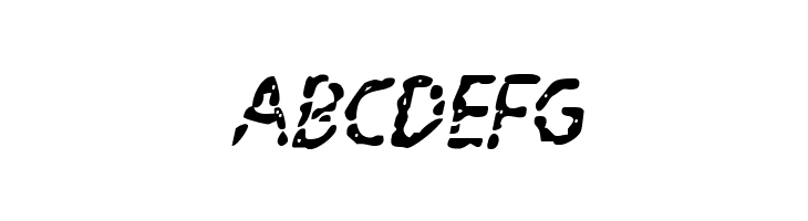 Blood Drenched Staggered Ital  Free Fonts Download