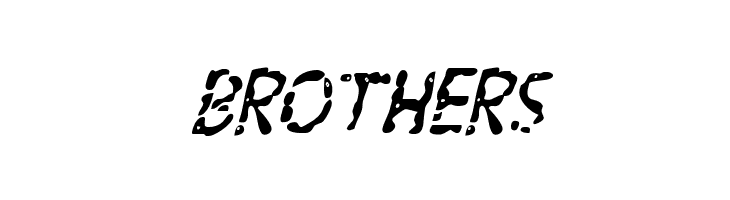 Blood Drenched Super-Italic  Free Fonts Download