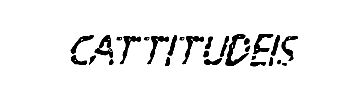 Blood Drenched Super-Italic  Free Fonts Download