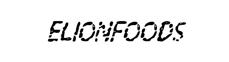 Blood Drenched Super-Italic  Free Fonts Download