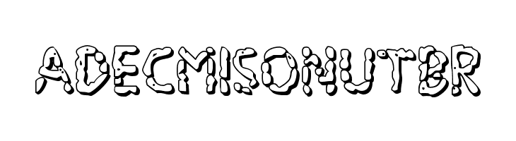 Blood Drenched 3D  Free Fonts Download