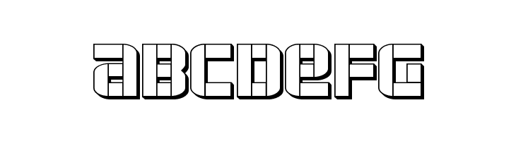 Force Commander 3D Regular  Free Fonts Download