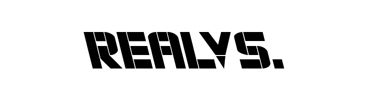 Force Commander Leftalic  Free Fonts Download