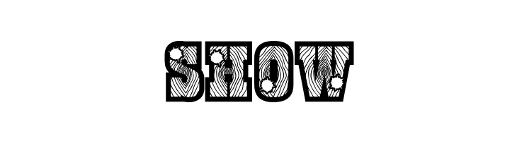 BurrisShootout  Free Fonts Download