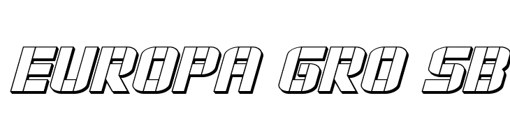 Force Commander 3D Italic  Free Fonts Download