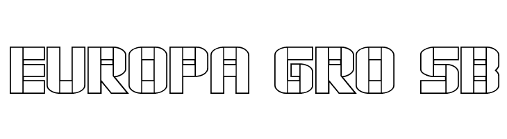 Force Commander Outline  Free Fonts Download