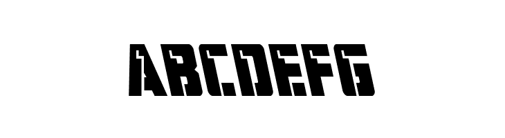 Hard Science Leftalic  Free Fonts Download