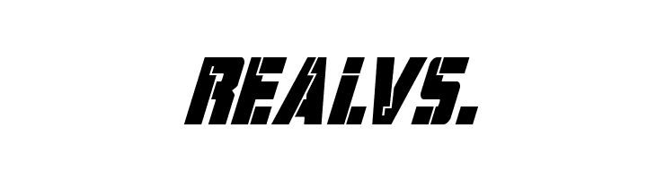 Hard Science Bold Super-Italic  Free Fonts Download