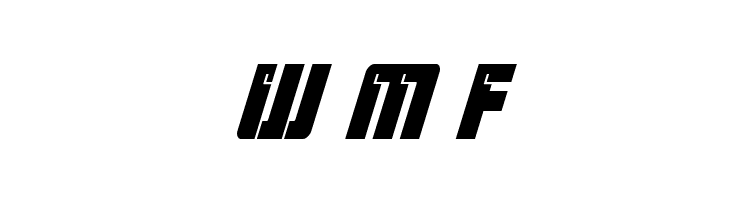 Hard Science Bold Super-Italic  Free Fonts Download