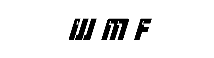 Hard Science Super-Italic  Free Fonts Download