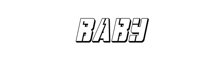 Hard Science 3D Italic  Free Fonts Download