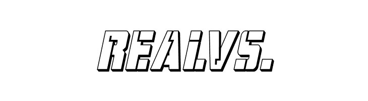 Hard Science 3D Italic  Free Fonts Download