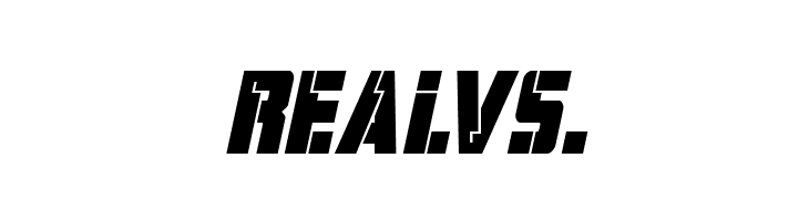 Hard Science Bold Italic  Free Fonts Download