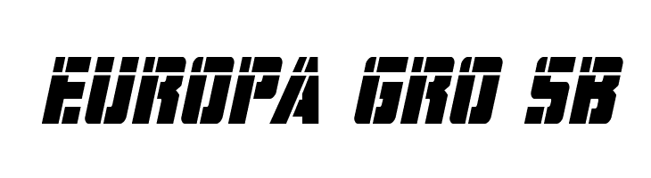 Hard Science Laser Italic  Free Fonts Download