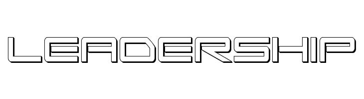 Sky Ridge 3D Condensed  Free Fonts Download