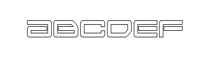 Sky Ridge Condensed Outline  Free Fonts Download