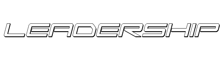 Sky Ridge 3D Italic  Free Fonts Download