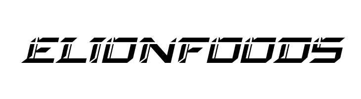 Final Front Laser Italic  Free Fonts Download