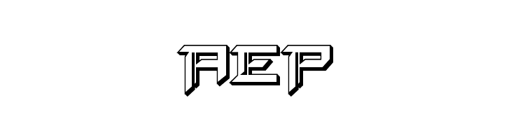 Final Front 3D  Free Fonts Download