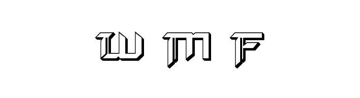 Final Front 3D  Free Fonts Download