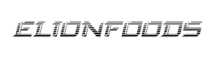 Final Front Gradient Italic  Free Fonts Download