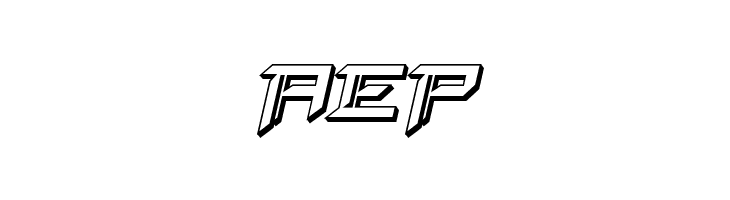 Final Front 3D Italic  Free Fonts Download