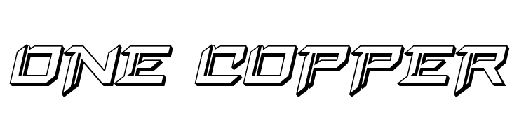 Final Front 3D Italic  Free Fonts Download