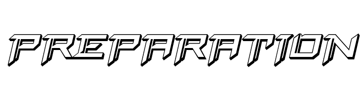 Final Front 3D Italic  Free Fonts Download