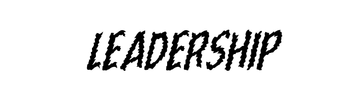 Ampire Warped Italic  Free Fonts Download