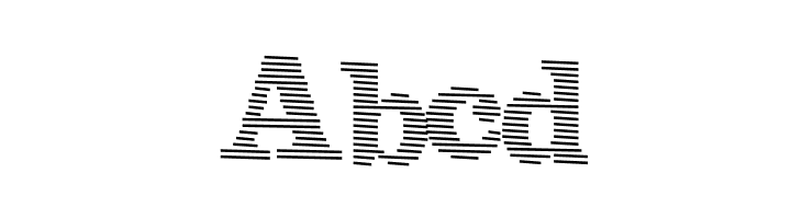 Blue lines  Free Fonts Download