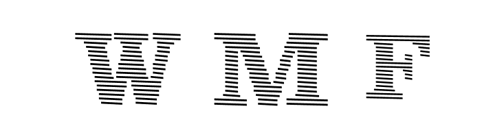 Blue lines  Free Fonts Download