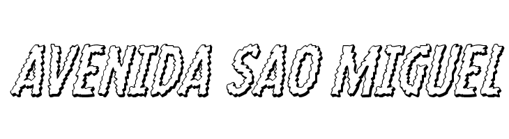 Ampire 3D Italic  Free Fonts Download