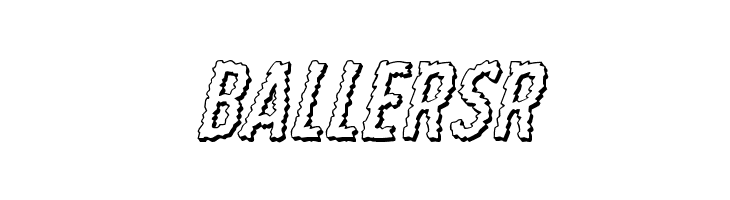 Ampire 3D Italic  Free Fonts Download